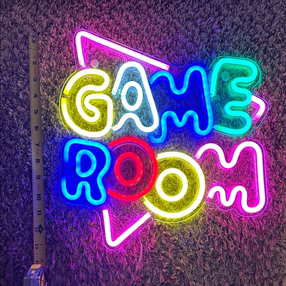 Neon Game Room Sign - Multicolor - Picture 2 of 2